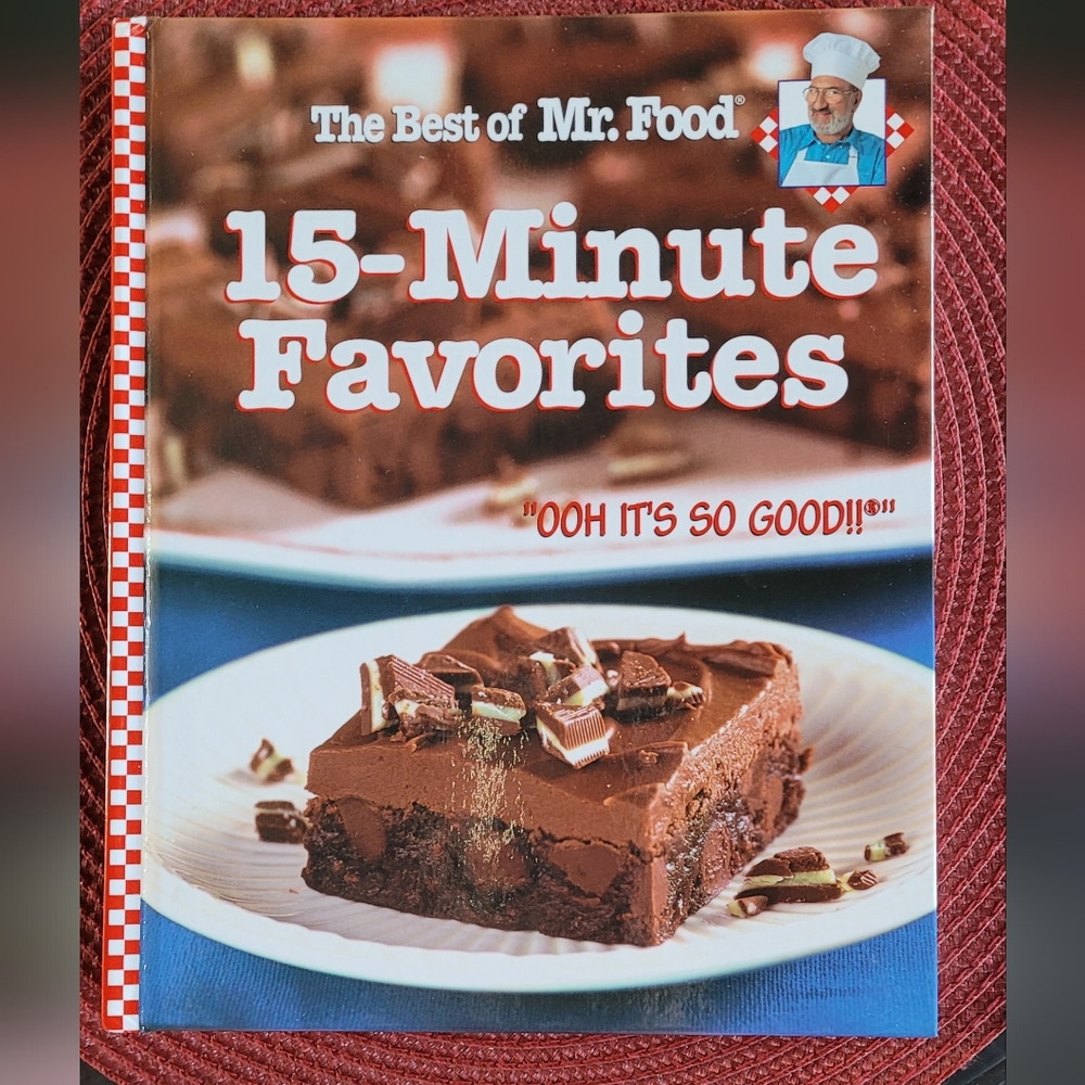 The Best of Mr Food 15 Min Favorites Cook Book